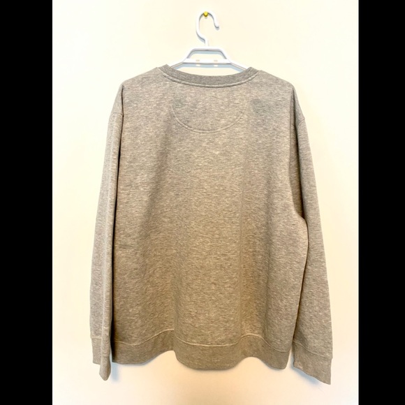 Custom Designed long sleeve sweatshirt, size XL, colour Grey - Picture 2 of 7